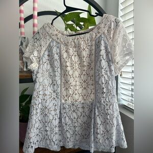 Nanette Lepore Lace Blouse